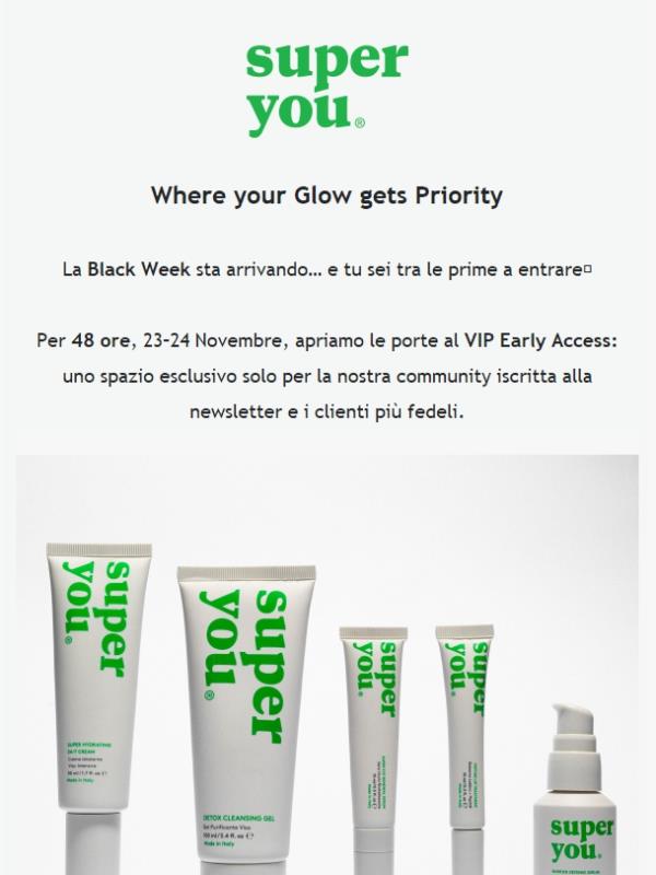 Il tuo VIP Barrier Pass è arrivato 💚