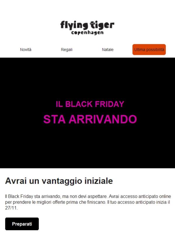Pronto per iniziare il Black Friday in anticipo? 🖤💸