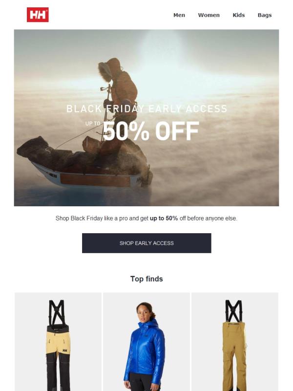 Last chance to shop Black Friday first!