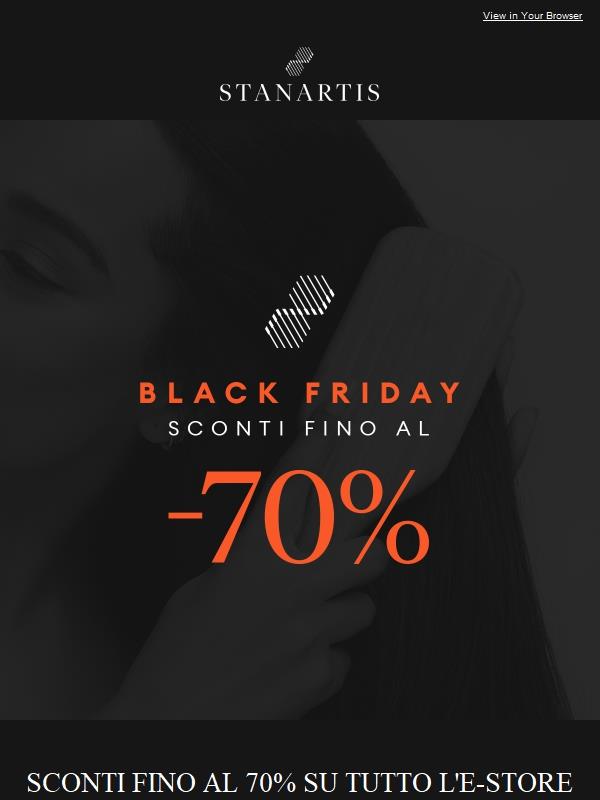 Sconti imperdibili fino al -70% ora⚫