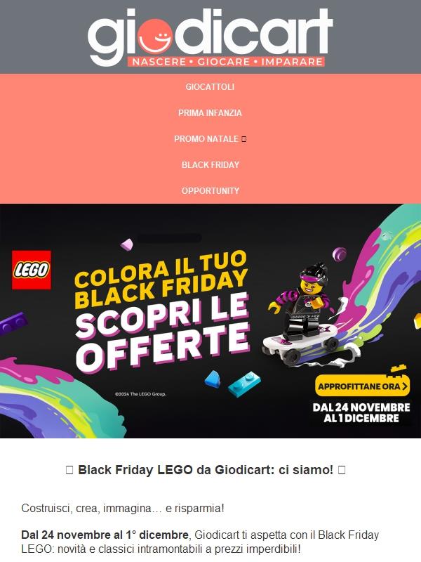 🖤 Offerte Black Friday LEGO ✨