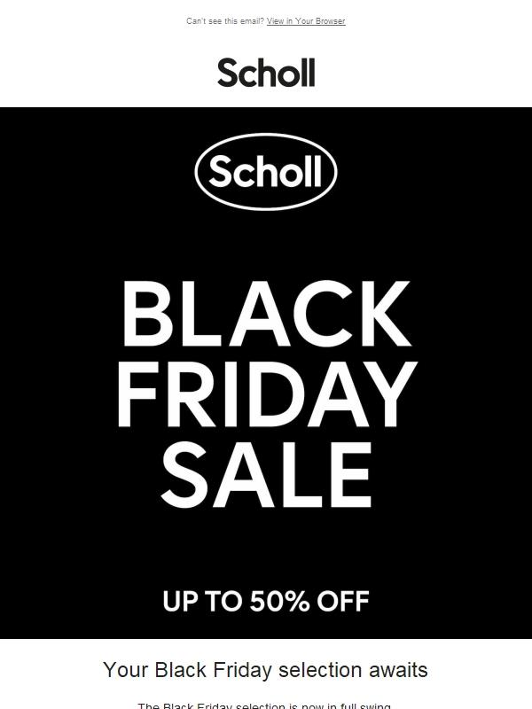 Your Black Friday selection awaits