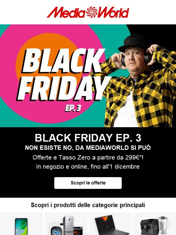 Il Black Friday a Tasso Zero finisce l’1/12!