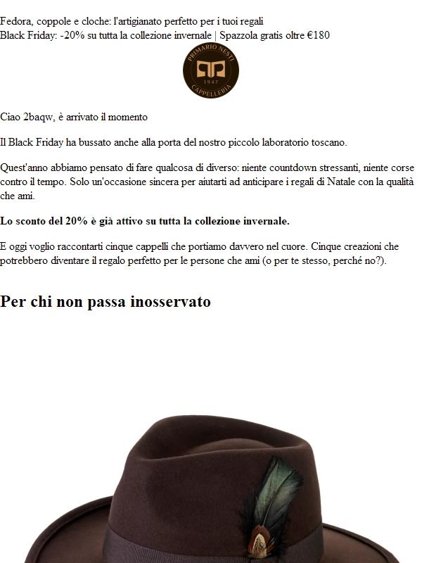 🎄 Anticipa il Natale con il Black Friday