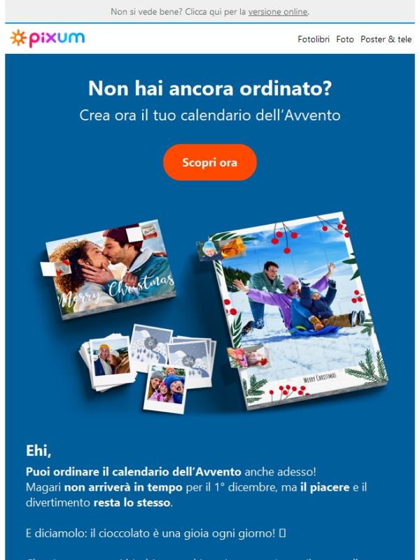 👋 Il tuo conto alla rovescia ti aspetta: la cioccolata è sempre buona