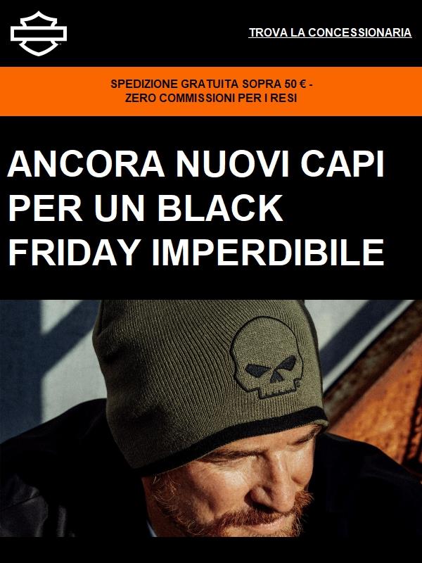 Nuovi capi in offerta Black Friday
