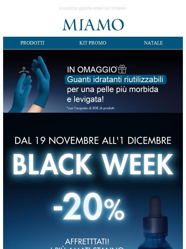 🖤 Black Week: ultimi pezzi disponibili!