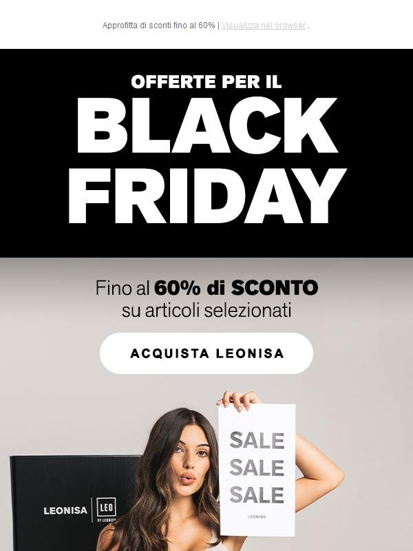 Il Black Friday è arrivato PRIMA quest’anno!
