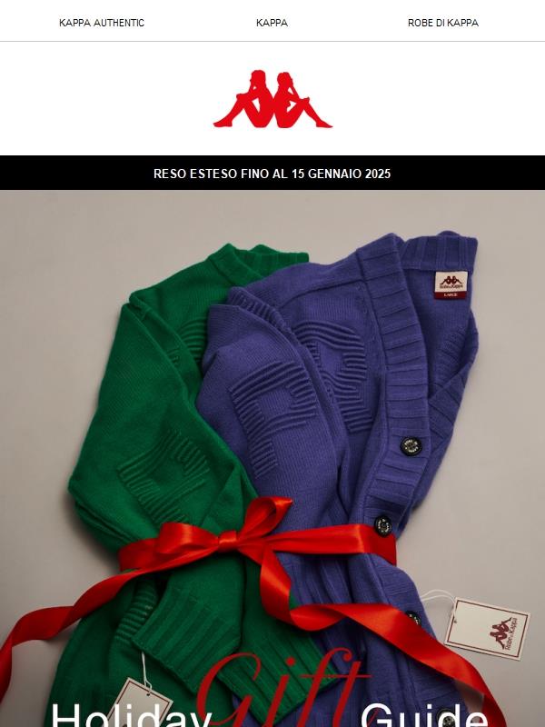 🎁 La Guida ai Regali Kappa è qui!
