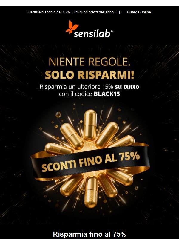 📣 Sorpresa per il Black Friday😍