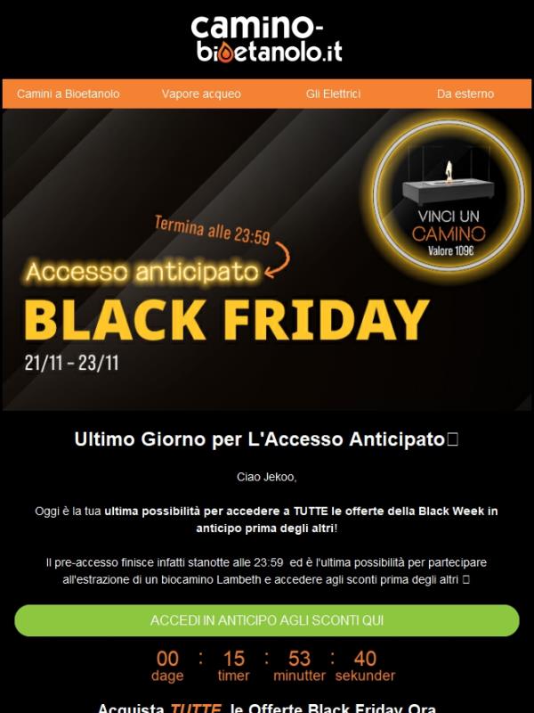 Ultima Possibilità per Accedere agli Sconti e all'Estrazione 🔥