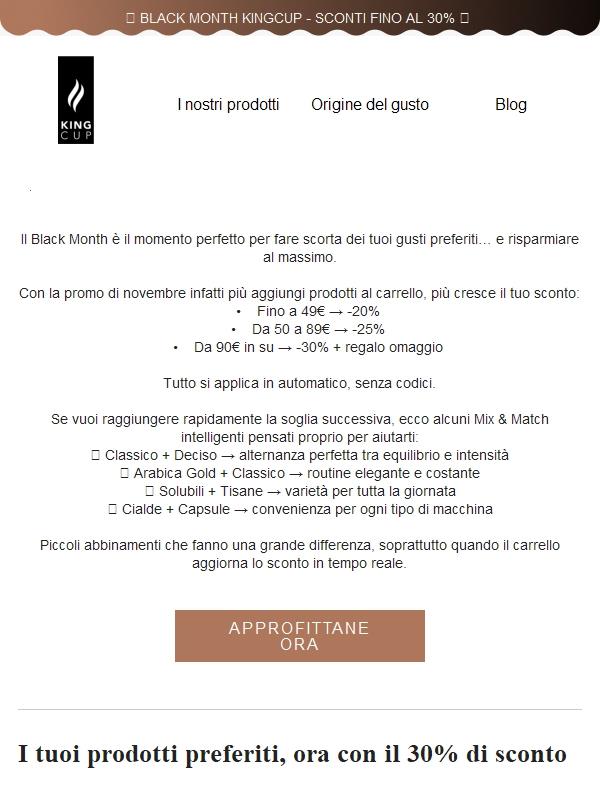 Come ottenere il massimo dal Black Month