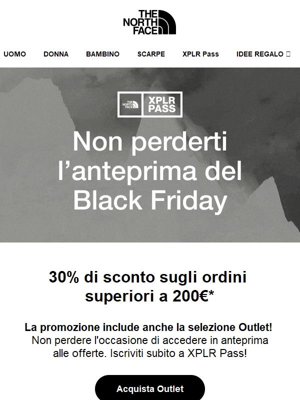 Ottieni il 30% di sconto sui prodotti Outlet già scontati!