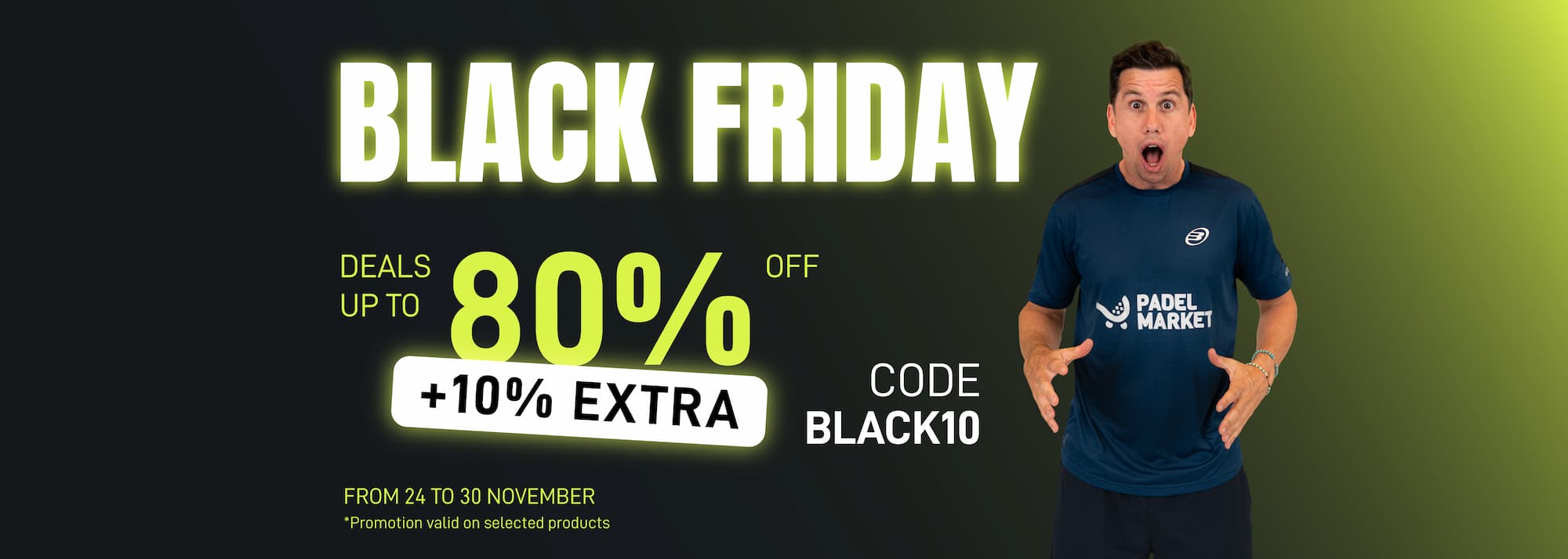 black friday padel