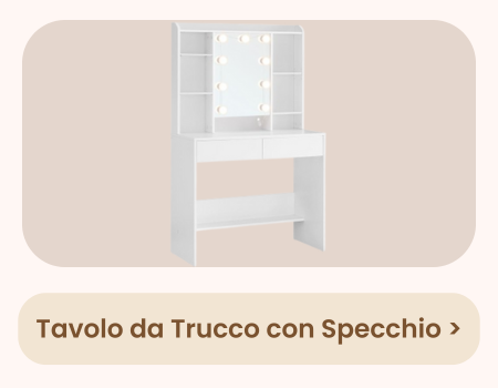 Tavolo da Trucco con Specchio >