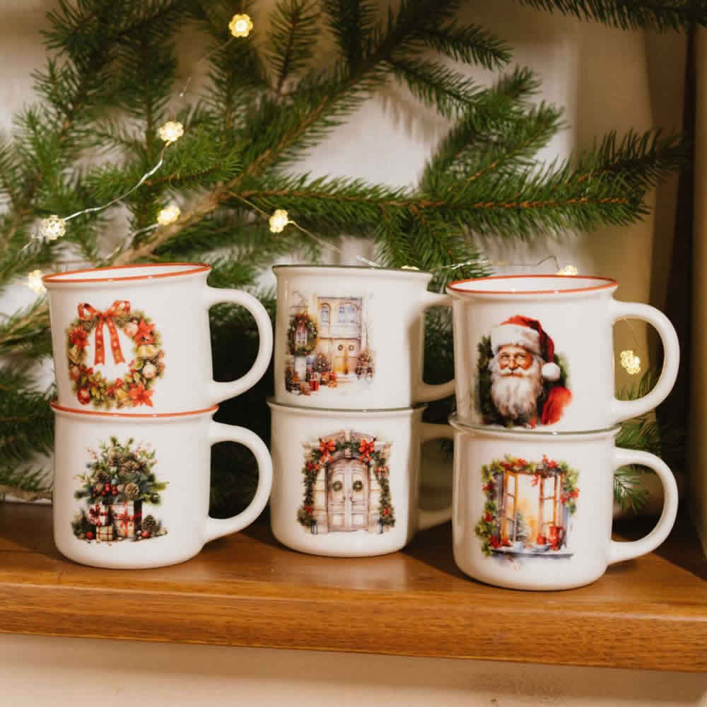 Image of TAZZINA CHRISTMAS IS COMING BGQ251904A NUVOLE DI STOFFA