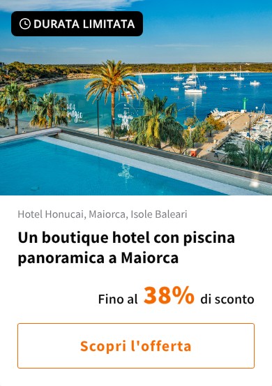 Un boutique hotel con piscina panoramica a Maiorca