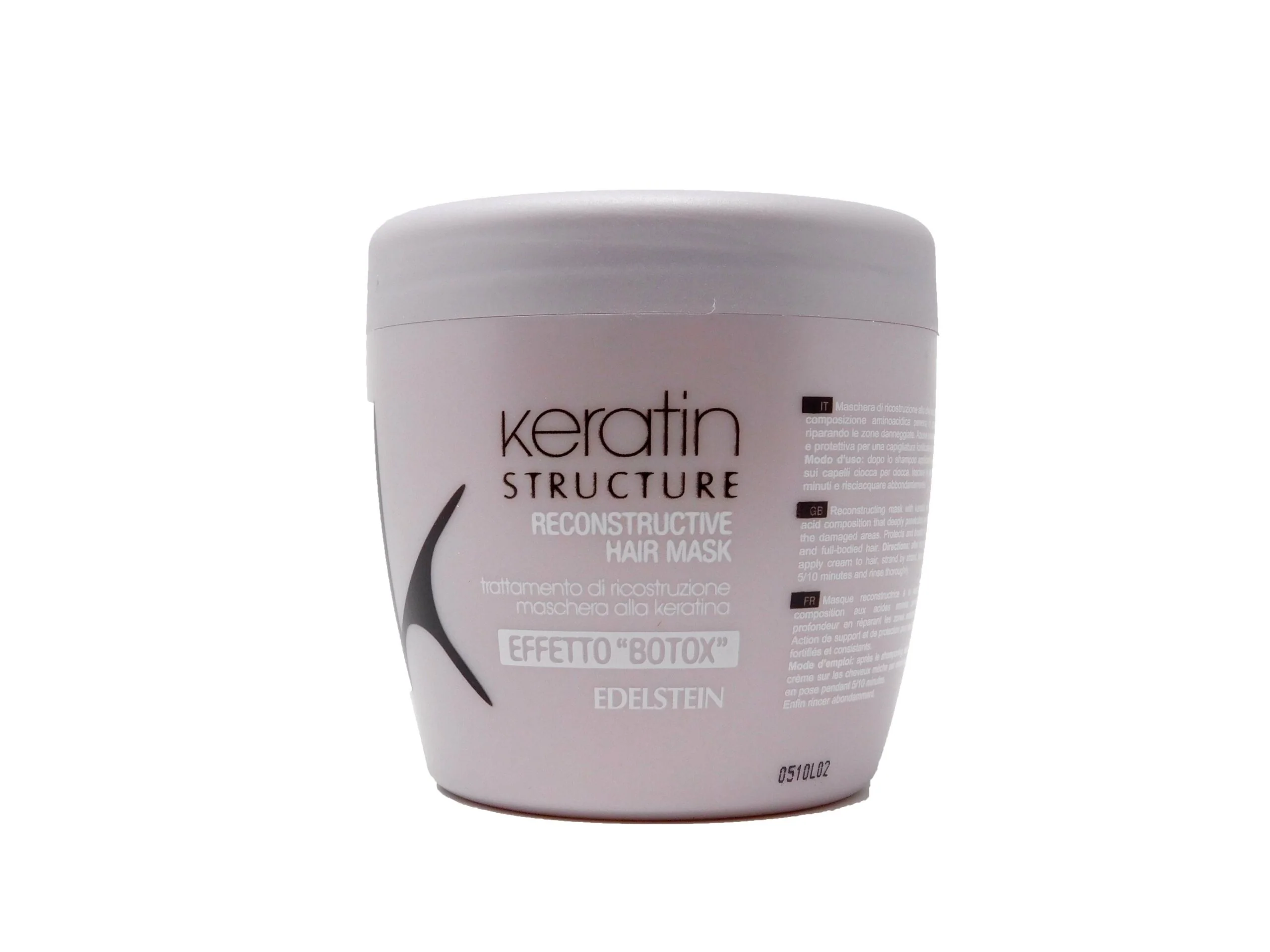 Edelstein Keratin Structure Maschera Effetto Botox Per Capelli 500 ml