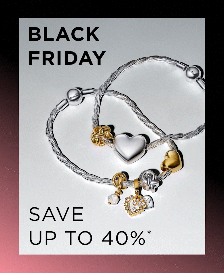 Save up to 40% on silver and gold jewelry  