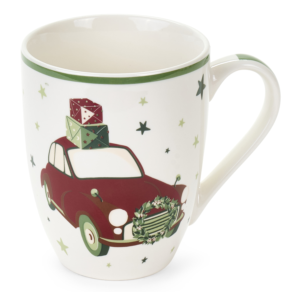 Image of TAZZA CHRISTMAS IS COMING BGQ251903D NUVOLE DI STOFFA