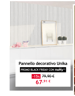 pannello decorativo unika