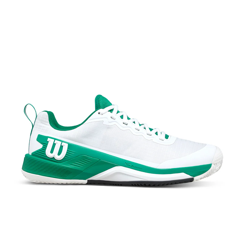 Image of WILSON RUSH PRO 4.5 CLAY White/Green FW25 (Zapatillas)