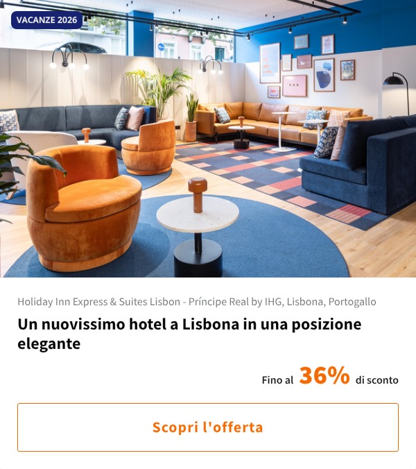 Un nuovissimo hotel a Lisbona in una posizione elegante