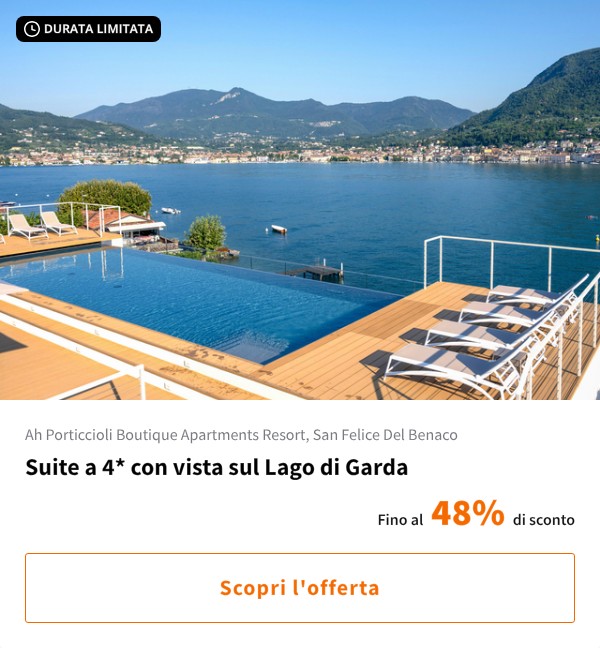 Suite a 4* con vista sul Lago di Garda