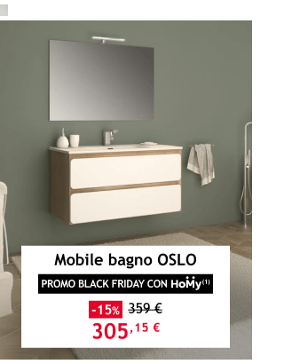 mobile bagno oslo