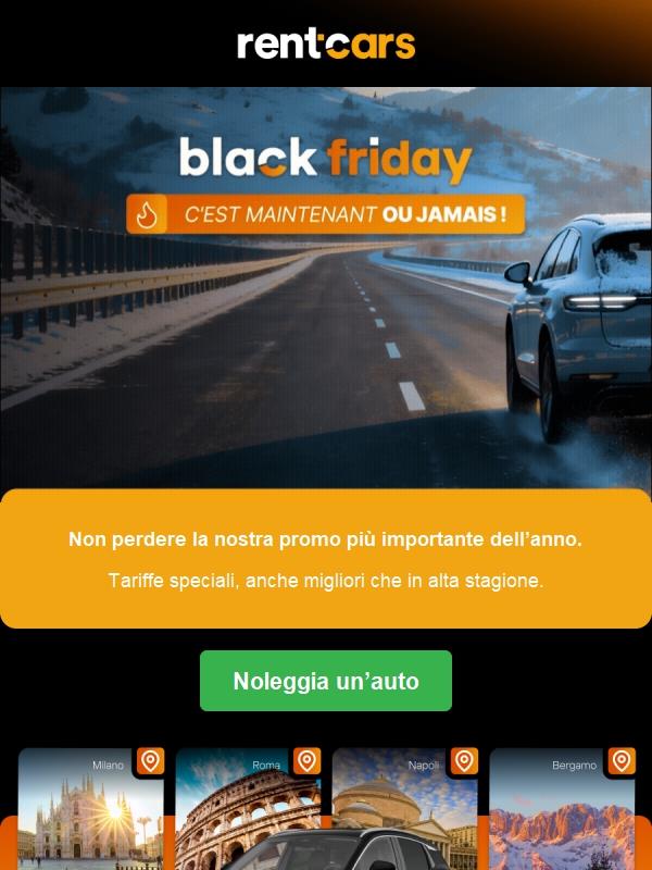 BLACK FRIDAY 🚨 ORA O MAI PIÙ