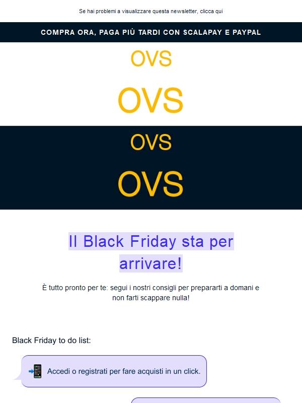 -1 giorno al Black Friday: prepara il carrello!