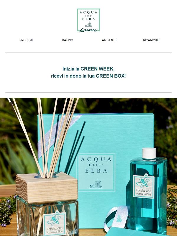 Inizia la Green Week, ricevi in dono la tua Green Box!