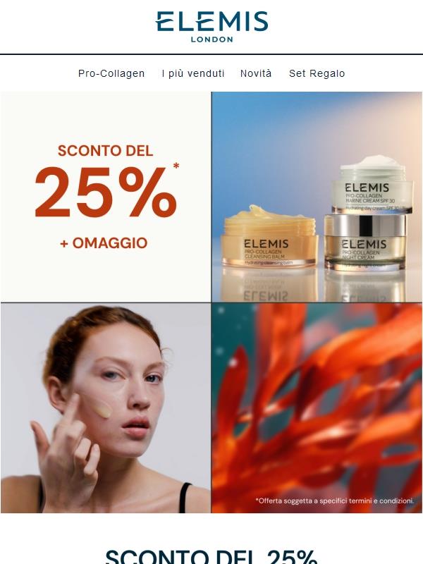 Sconto del 25% sui prodotti Pro-Collagen