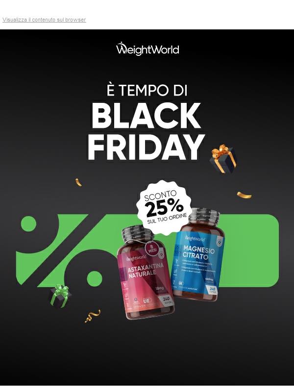 🖤 Jekoo, Il Tuo Black Friday Inizia Ora: -25% Su Tutto!