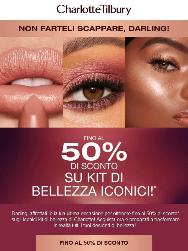 ORE FINALI: fino al 50% di sconto!!! 💕