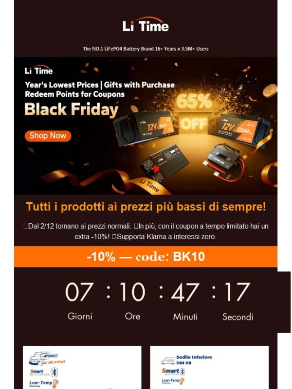 🔥Tutti i prodotti ai prezzi più bassi di sempre — Conto alla rovescia!⏰