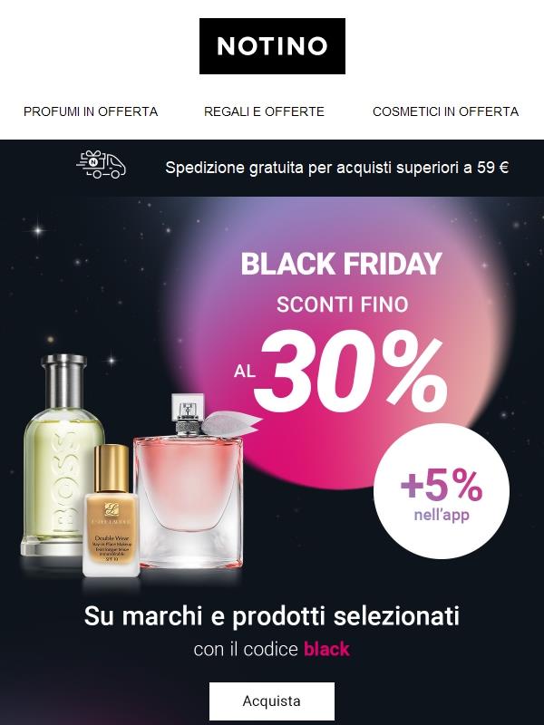 Gli sconti sono cresciuti fino a −35%!💸