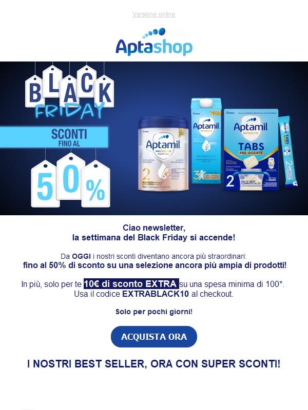 🔥 È iniziato ORA: fino al -50% + 10€ EXTRA!