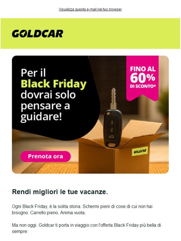 Non comprare nulla durante il Black Friday
