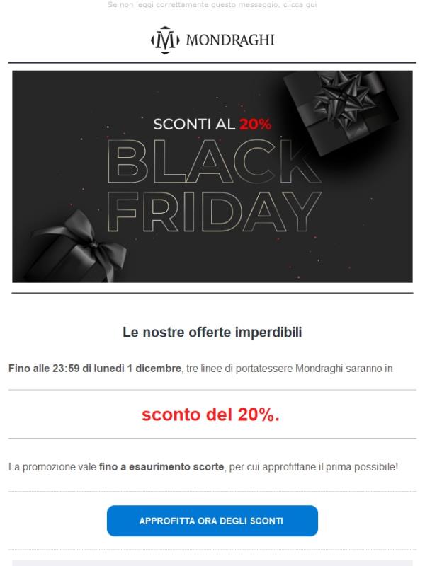 Sconto del 20% su alcuni modelli 🤩