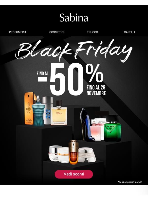 💥 BLACK FRIDAY FINO A -50%