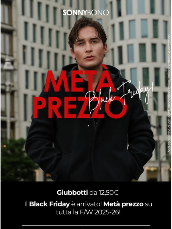 ❄️Giubbotti e Cappotti META' PREZZO