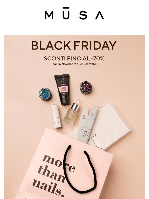 black friday musa.... ci siamo quasi