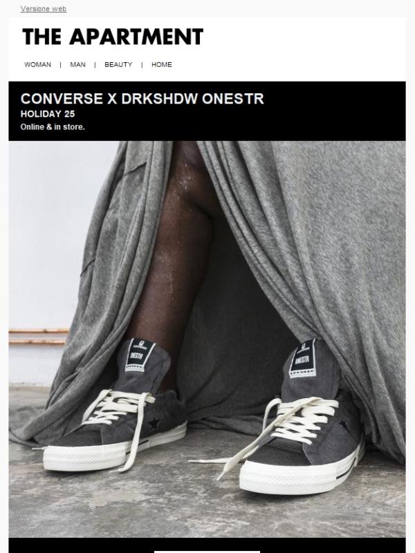 CONVERSE ⚫️ DRKSHDW
