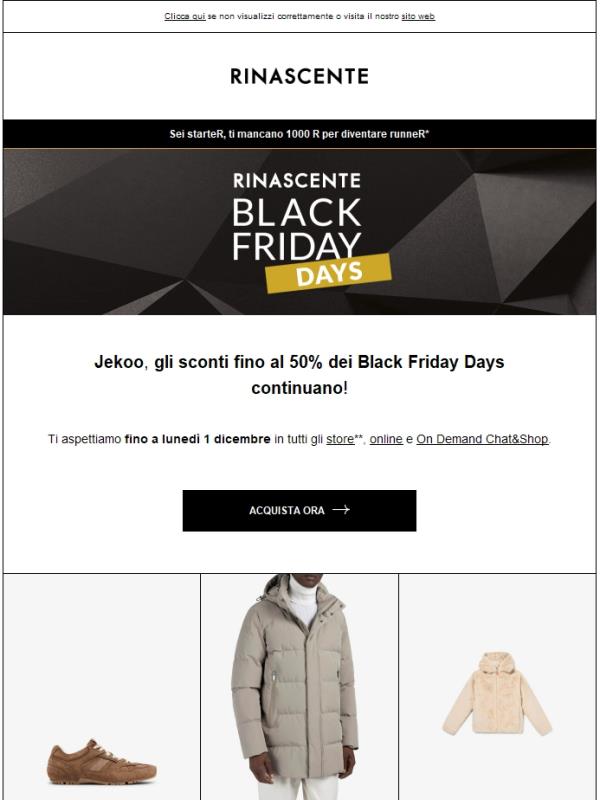 Jekoo, gli sconti fino al 50% continuano