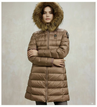 piumino-lungo-kristin-con-pelliccia-beige-dorata