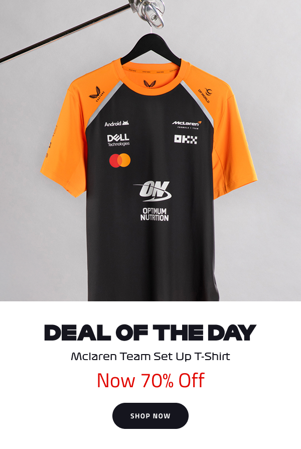 Deal of the day - Mclaren Team Set Up T-Shirt