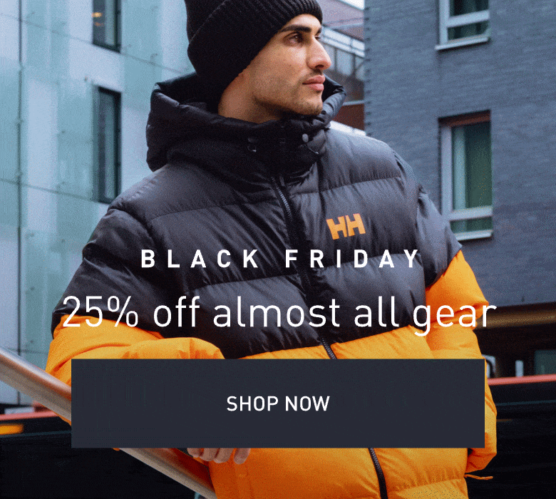 BLACK FRIDAY - 25% off almost all gear. SHOP NOW.A