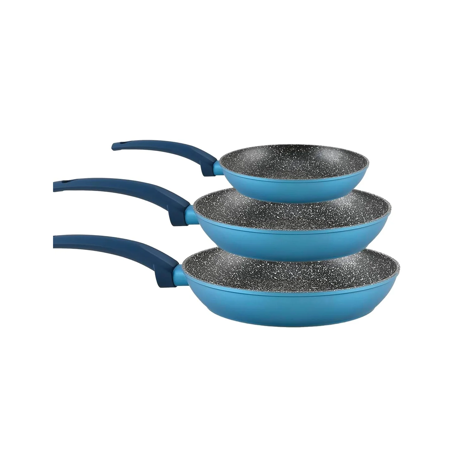 Image of Set 3 Padelle Antiaderenti ad Induzione