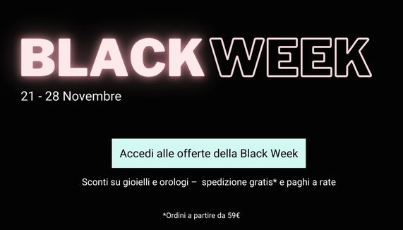 Black Week - fino al 50%